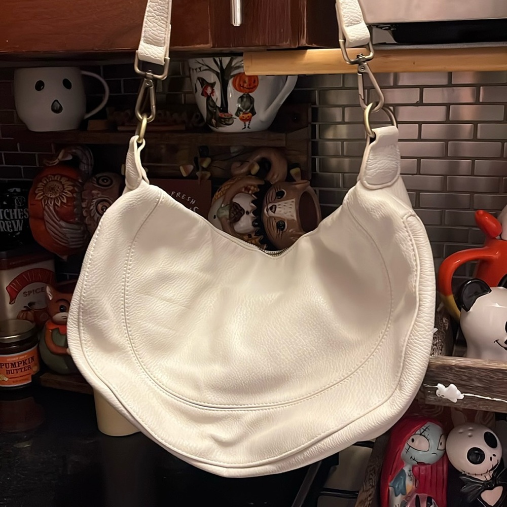 Anthropologie faux leather purse
